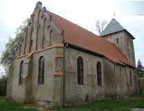 Gotycki kościół  w Zębowie (fot. Tomasz  Duda)