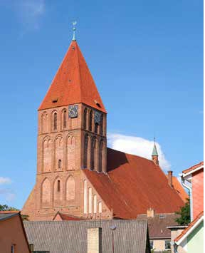 Kościół Mariacki w Grimmen  (źródło: Wikipedia.org,  autor: Erell, licencja: CC)