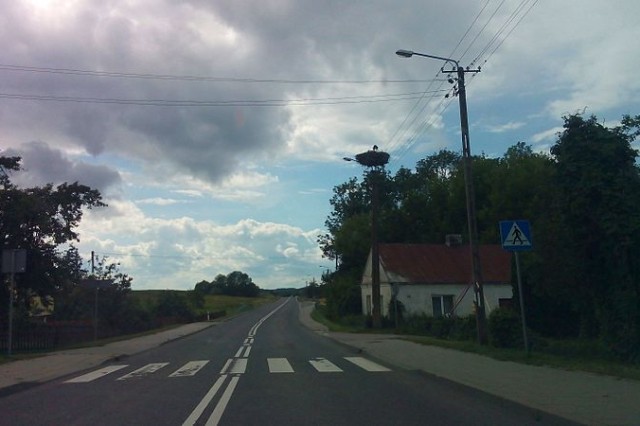 Wieś Chojnowo na trasie Frombork - Tolkmicko, Autor: Kedzio89r, źródło: commons.wikimedia.org