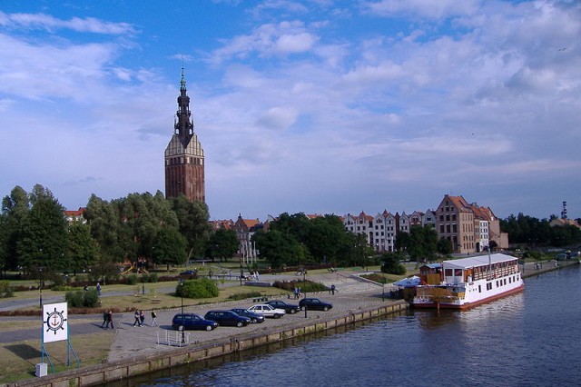 Widok na katedrę i starówkę, Autor: Janusz Jurzyk, źródło: commons.wikimedia.org