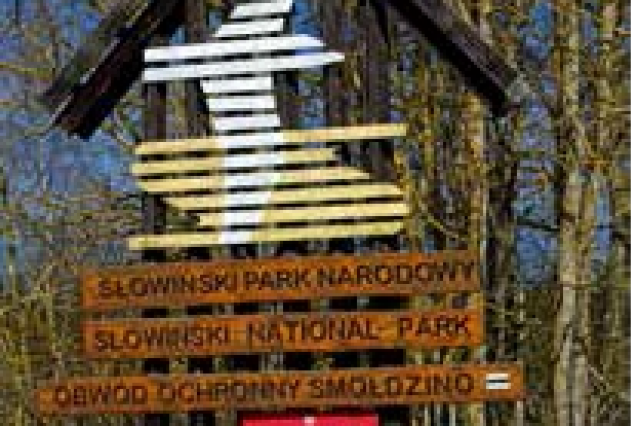 Charakterystyczny „witacz” w Słowińskim Parku Narodowym (fot. Tomasz Duda)