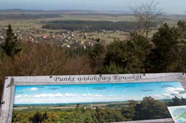 Panorama Słowińskiego Parku Narodowego z Rowokołu  (fot. Tomasz Duda)