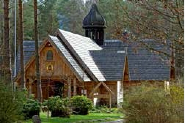 Pustelnia franciszkańska na Świętej Górze  Polanowskiej (fot. Tomasz Duda)