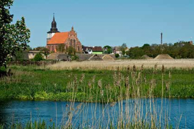 Panorama Wolina z kościołem św. Mikołaja  (fot. Tomasz Duda)