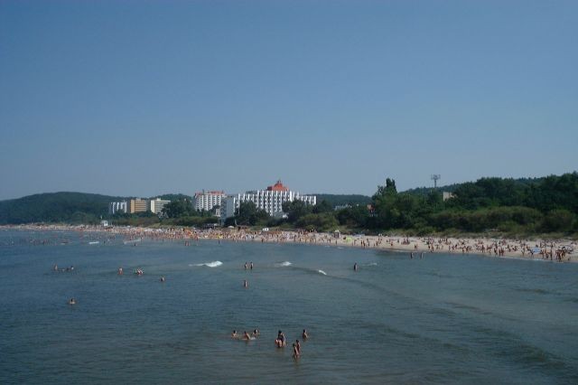 Plaża w Międzyzdrojach