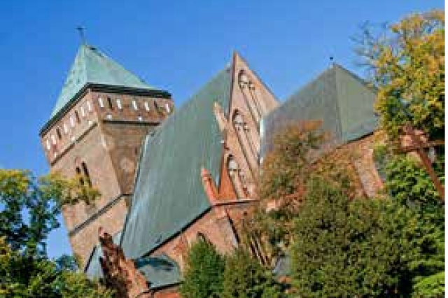 Gotycki kościół św. Katarzyny w Goleniowie (fot. Tomasz Duda)
