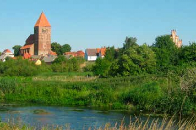 Panorama starej części Tribsees  (źródło: Wikipedia.org, autor: Botaurus, licencja: CC)